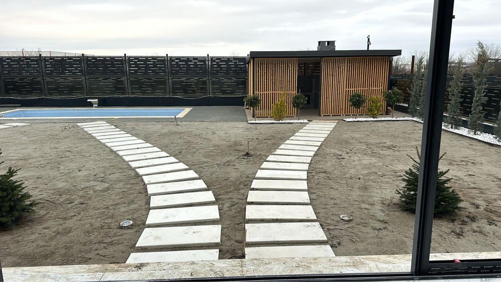 Pavaj Modern ,Dale beton armat,prefabricate beton ,scari beton