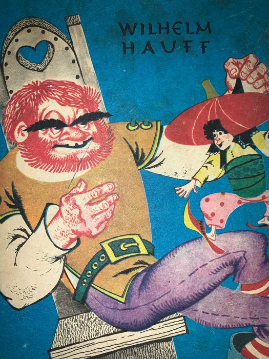 Basm Wilhelm Hauff 1983 lb germana Marchen scoala ilustrații LiviaRusz