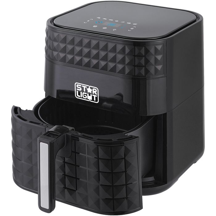 -25% Friteuza cu aer cald, airfryer, 7 L, 1800 W, 7 programe presetate, temperatura reglabila
