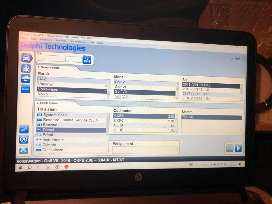 DELPHI PRO+ 2026 Hight Quality cu O SINGURA PLACA Firmware: 4901