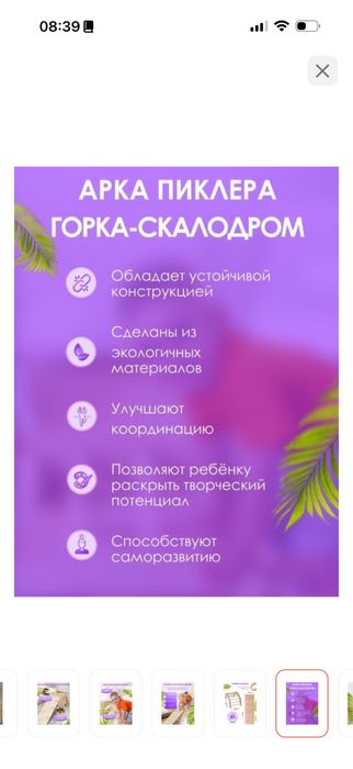 Арка Пиклера с горкой