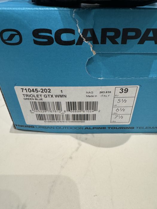 Scarpa Triolet GTX Women - 39 номер