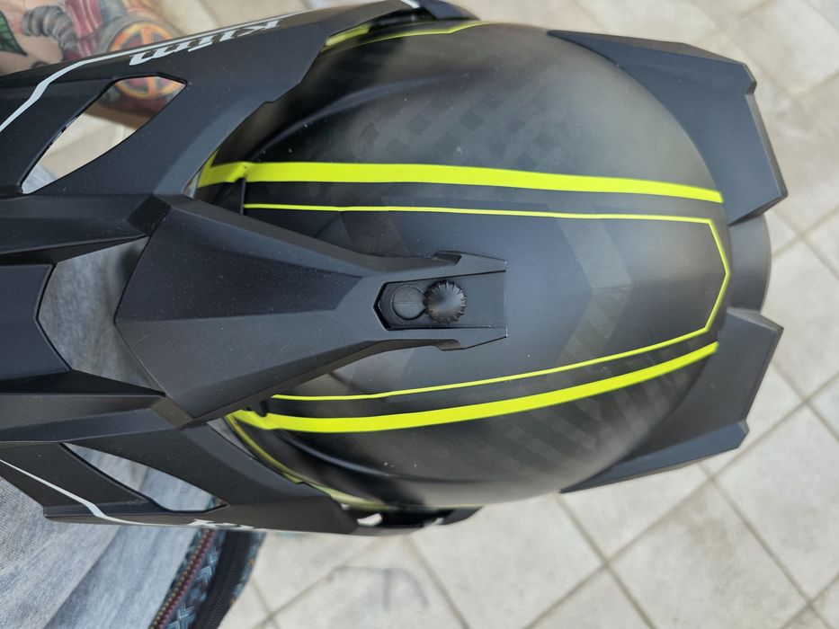 Casca moto klim carbon intercom