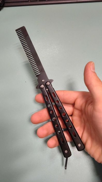 Тренировъчен Нож Пеперуда (Безопасен и ефективен)