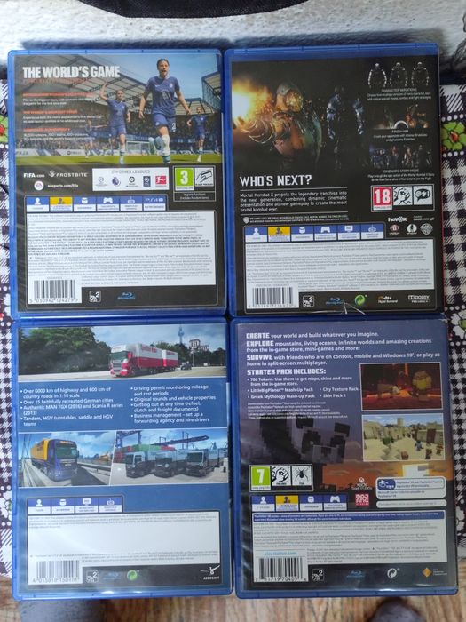 4 игри за playstation 4 почти не използвани