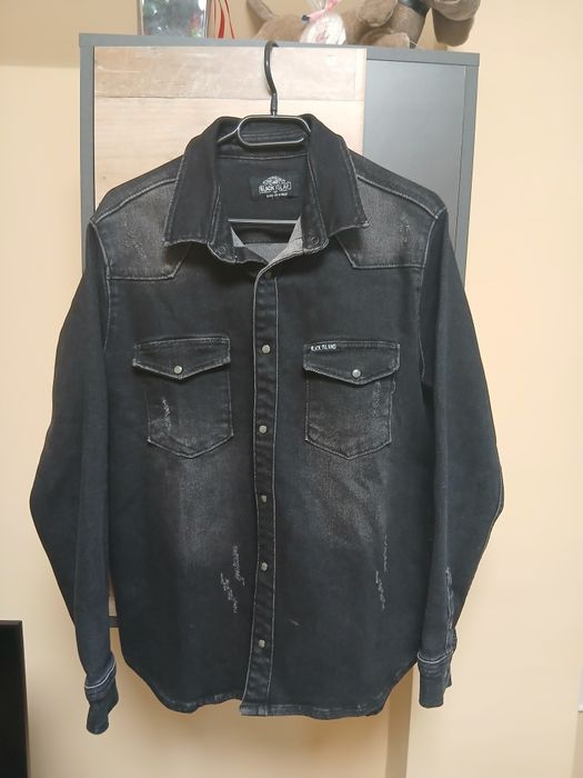 Дълга риза деним