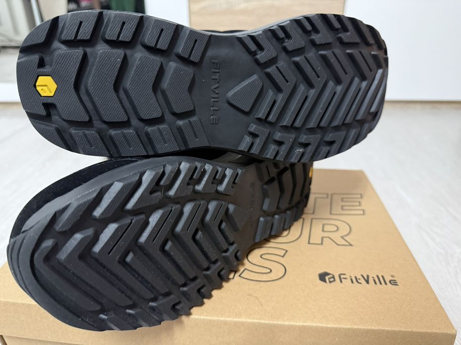 Ghete dama iarna impermeabile imblanite FitVille extra wide nr 38