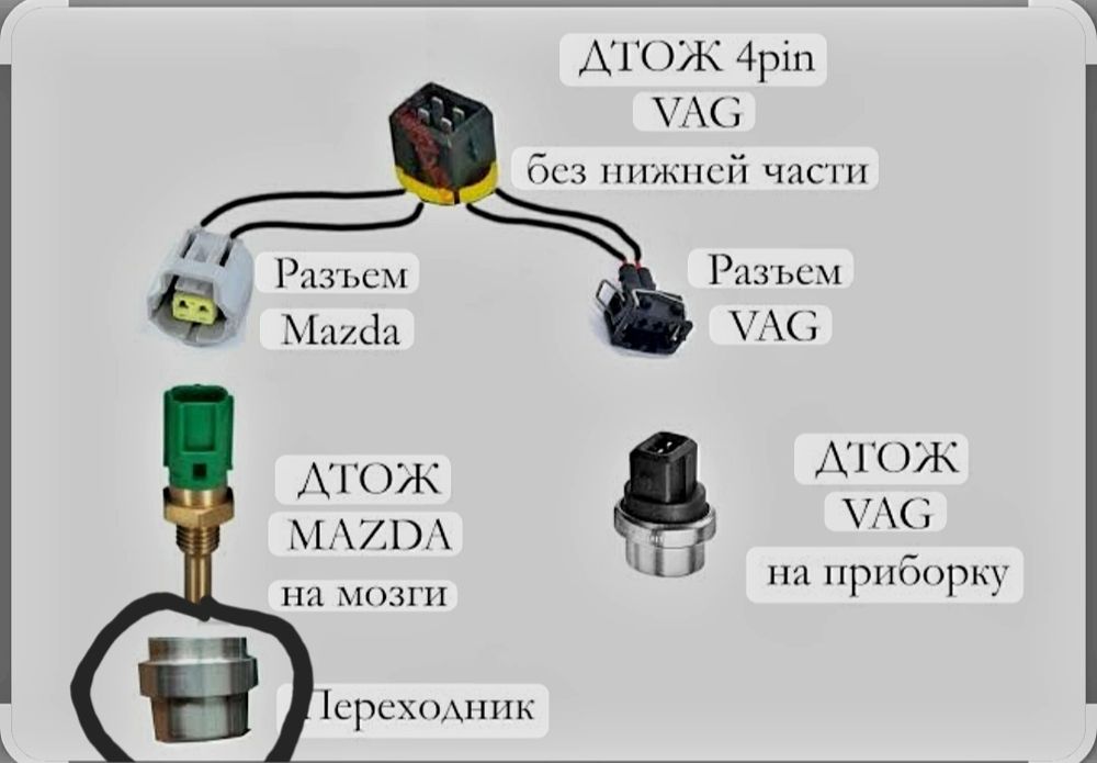 Переходник на ДТОЖ