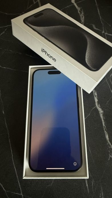 iPhone 15 pro 256 GB Black