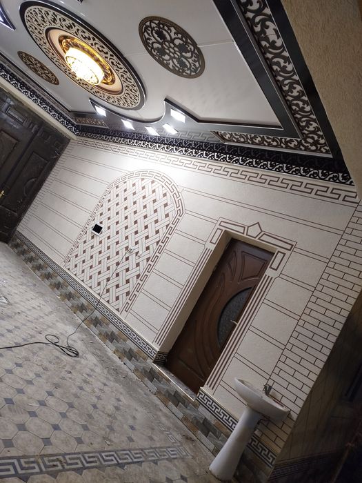 Fasat travertin dojnik rang ishlari