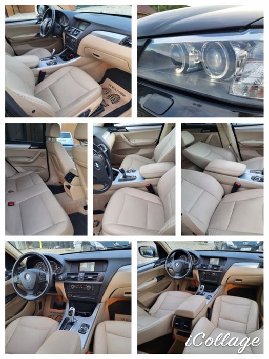 *RATE*BMW X3 xDrive 2.0d 184CP | Automat | Piele | Navi | Xenon | Garanție