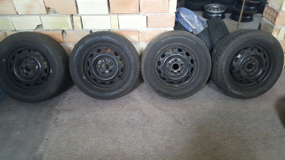 Джанти 5х112 с гуми 205 60 15