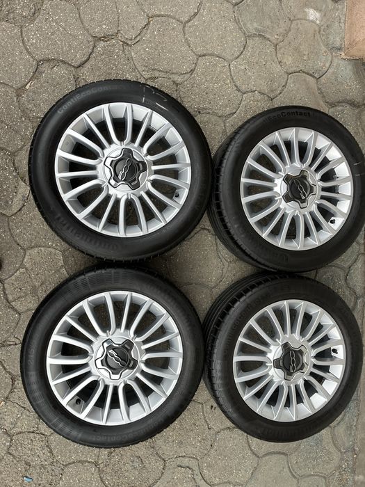 Jante aliaj 5x110mm, anvelope vara 215/55 R17, Fiat 500X, Opel  Zafira Signum Vectra Astra H