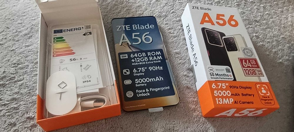 ZTE Blade A56 black