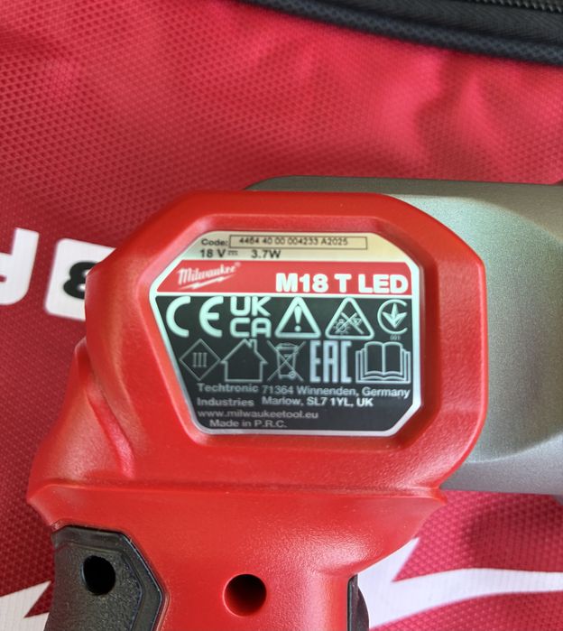 LED фенерчета Milwaukee m18 TLED