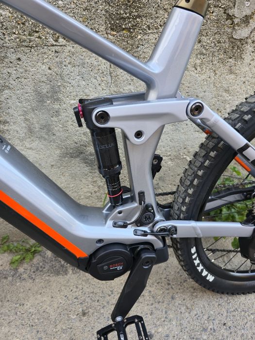 Cube Stereo SL Електрически Карбонов Ендуро велосипед 27.5 L размер 1x12 XT Rockshox ZEB