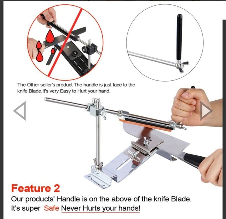 Точило за ножове с фиксиран ъгъл