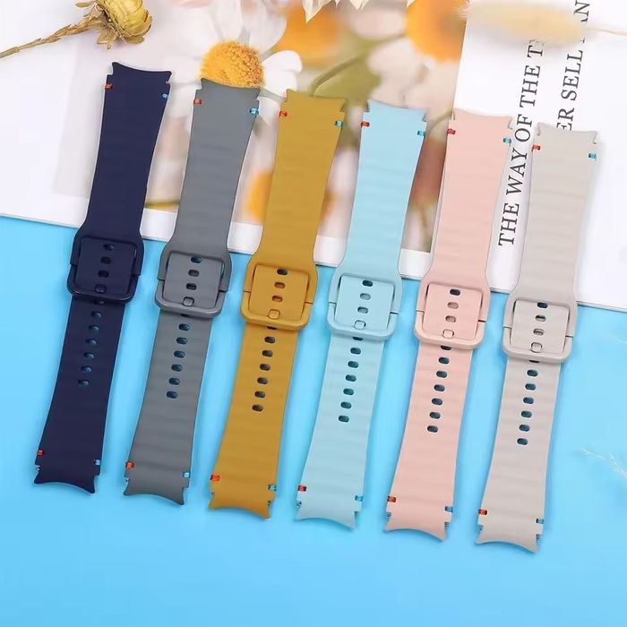 Силиконова каишка на вълни Samsung Sport Band за Galaxy Watch 5/6/7
