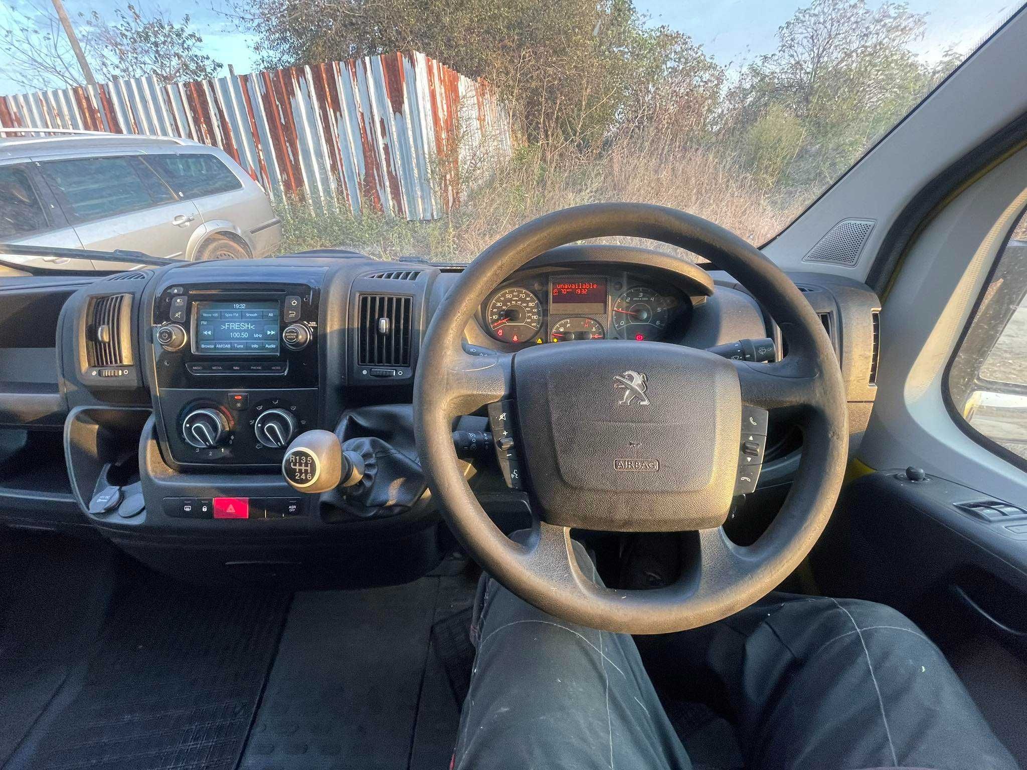 Peugeot boxer 3 2.2 hdi l3 facelift на части пежо боксер л3 нави гр ...
