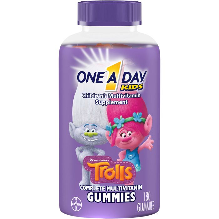 Детские витамины One A Day Kids Trolls 180 мармеладок USA