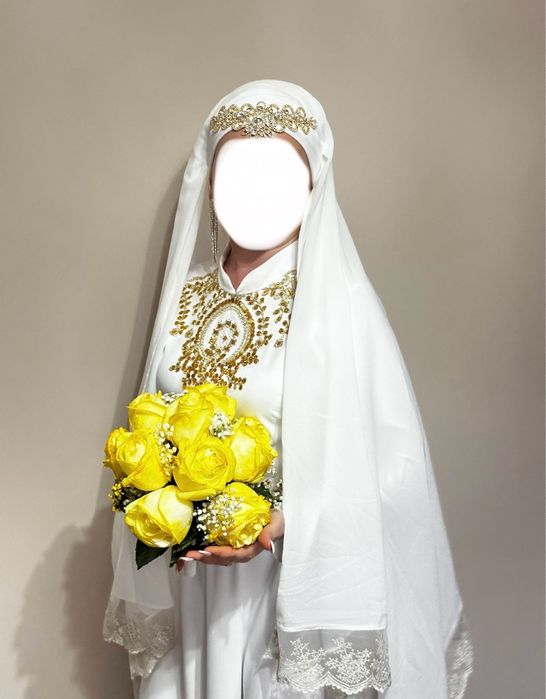 Продам платье белое для никаха