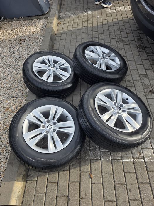 Оригинални джанти с гуми за Skoda 17"