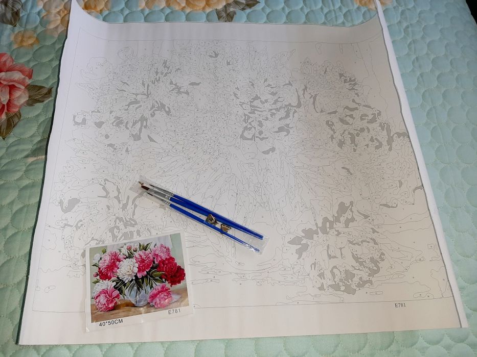 Картина по номерам