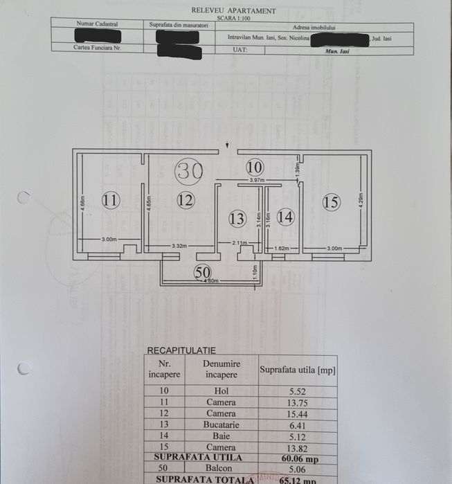 Persoana fizica-Schimb ap 3 camere bloc nou CUG pe IASI