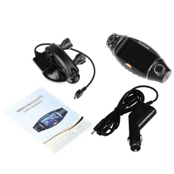Камера за кола R310 TFT с GPS модул за проследяване и два обектива