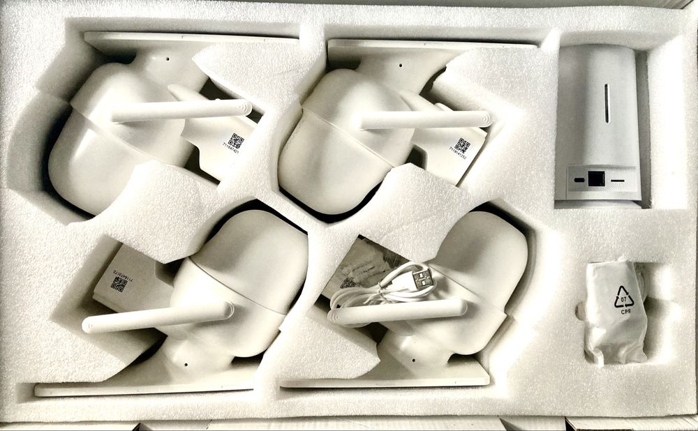 Sistem de supraveghere Anran 4 camere solar