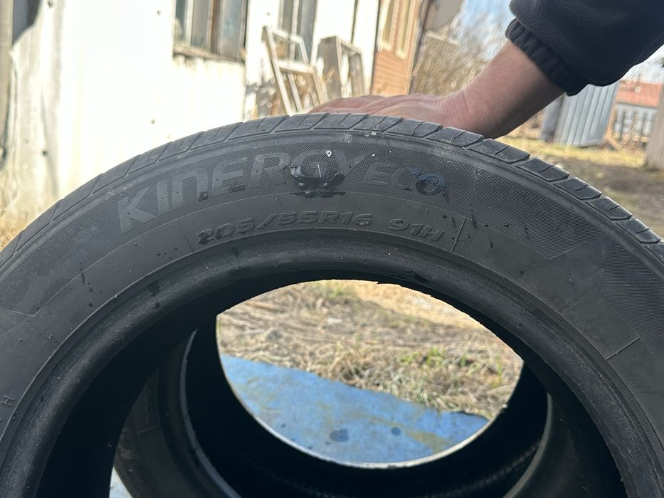Продам резину ханкуг 16 205/55 16
