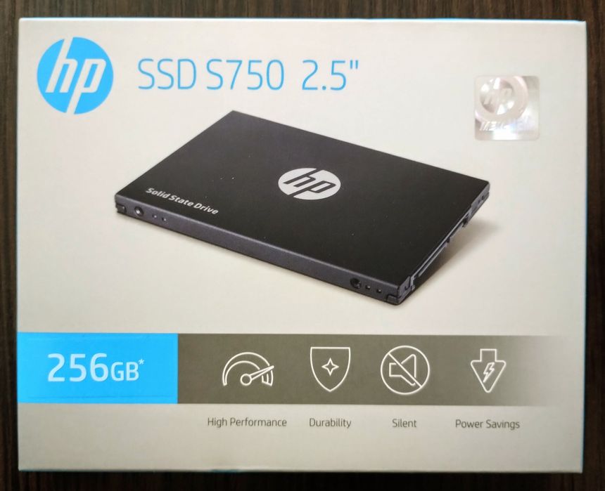 SSD 2.5" SATA III HP S750 256Gb