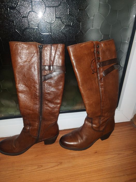 Cizme dama culoarea maro