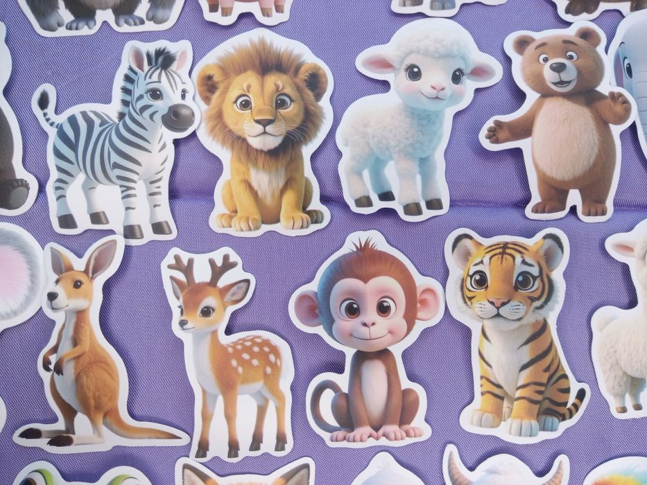 Стикери Сладки животни, 50 броя