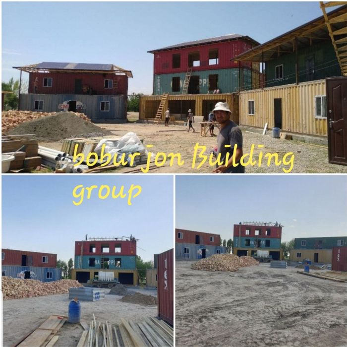 BBGstroy дан Контейнер Дача уй офис хаммаси 100% битган холда