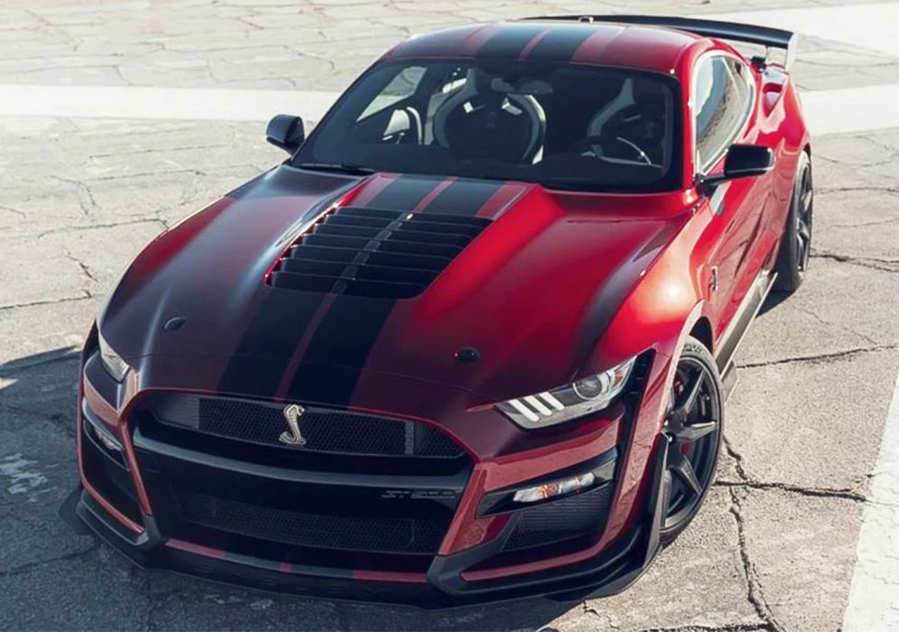 Ford Mustang GT500 тунинг капак 2015-2017