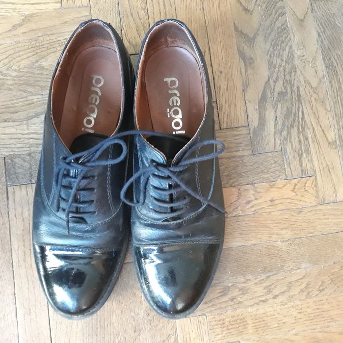 Pantofi dama "Prego-Rustik"din piele naturală, măsura 38