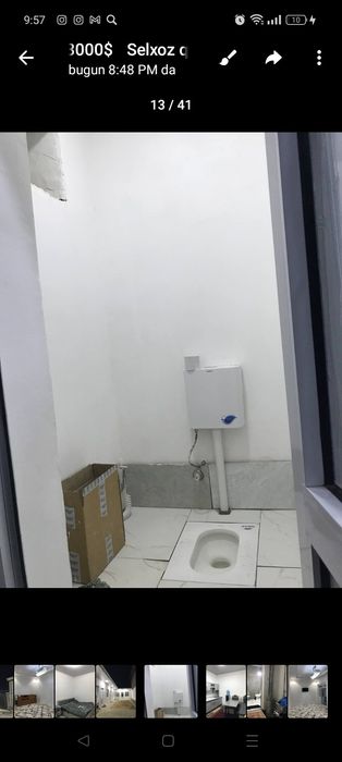 Selxoz qibray birlik maxala 1.8 sotix 4ta xona 53000$