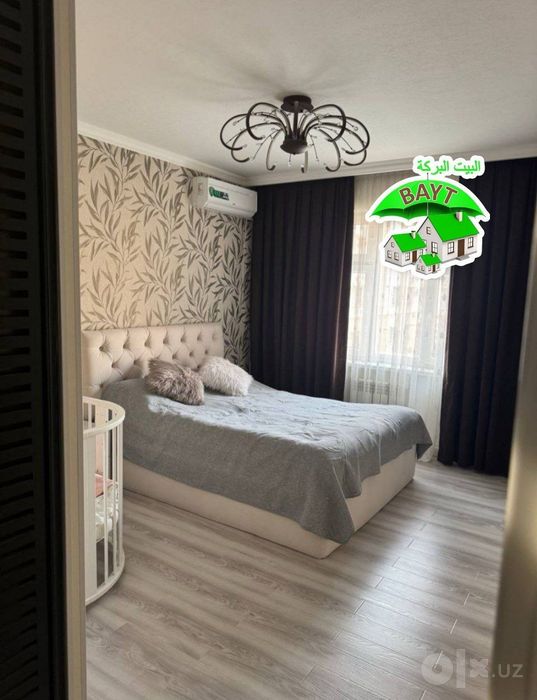 ÷ 2/3/7 Янги Хаёт 8худуд Евро Ремонт 55м² продаётся квартира