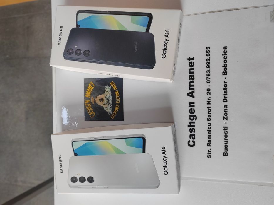 Samsung A16 128gb Negru Sigilat - Magazin Cashgen