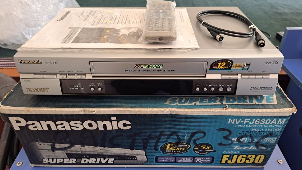 Panasonic NV-FJ630 янги видео магнитафон