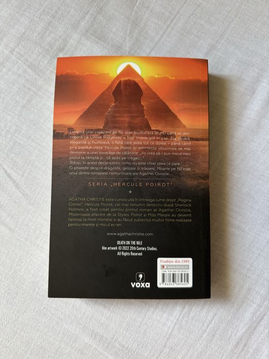 Moarte pe Nil – Agatha Christie | Ediție legată, Litera