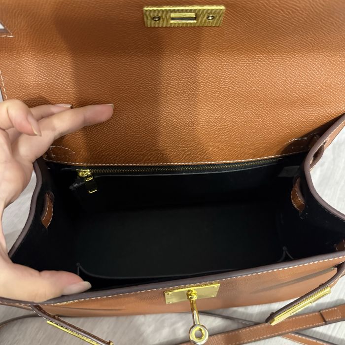 Кожаная сумка Hermes
