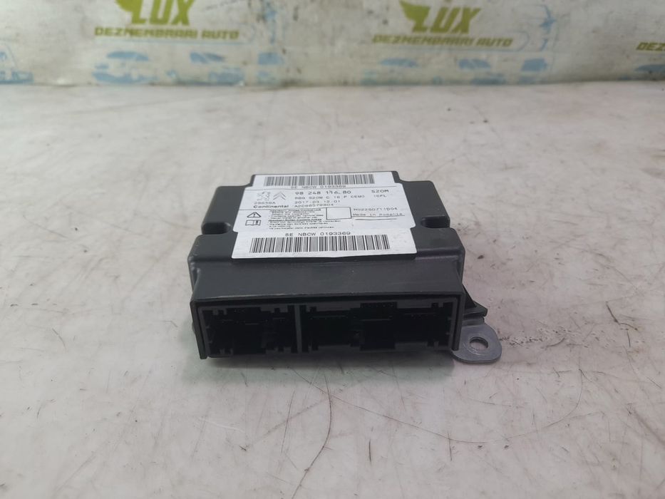 Calculator airbag 9824811680 Peugeot 3008 2 (facelift) (2020 - 2022)