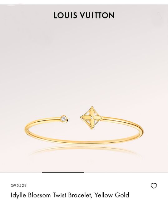 Позлатени гривни LOUIS VUITTON Idylle Blossom 750/18k