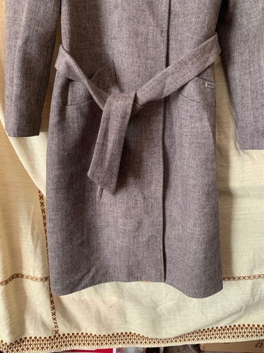 Пальто кашемировое трапеции размер 44