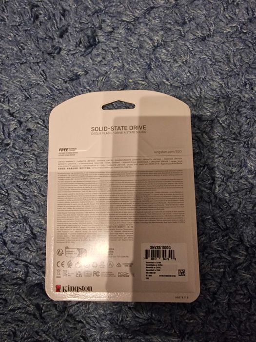 SSD Kingston NV3 1TB PCI Express 4.0 x4 M.2 2280