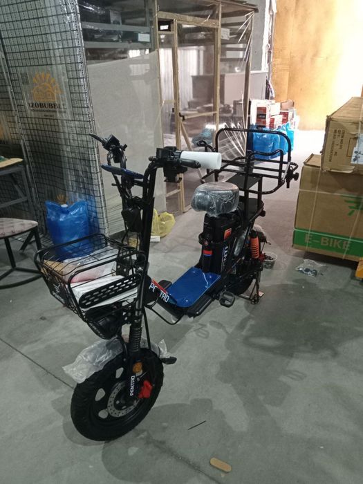 Skuter скутер Monster Elektro veloSkuter 2ta batareya bilan