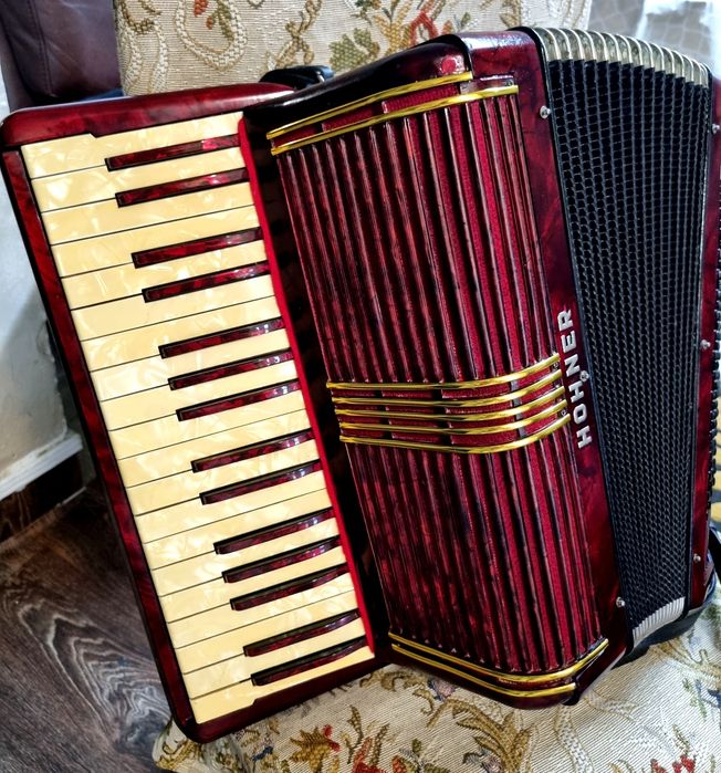 Acordeon Hohner vergea Lunga 80 Basi