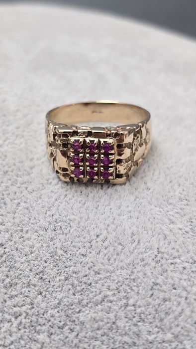 ‼️Уникален Мъжки Златен Пръстен Ръчно Изработен от  Странджанско Злато‼️ - Заложна къща Бургас Галерия 65